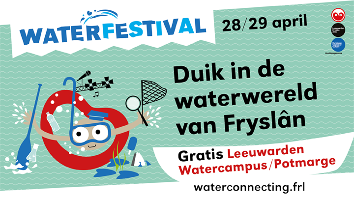 Waterfestival op 28 en 29 april in Leeuwarden