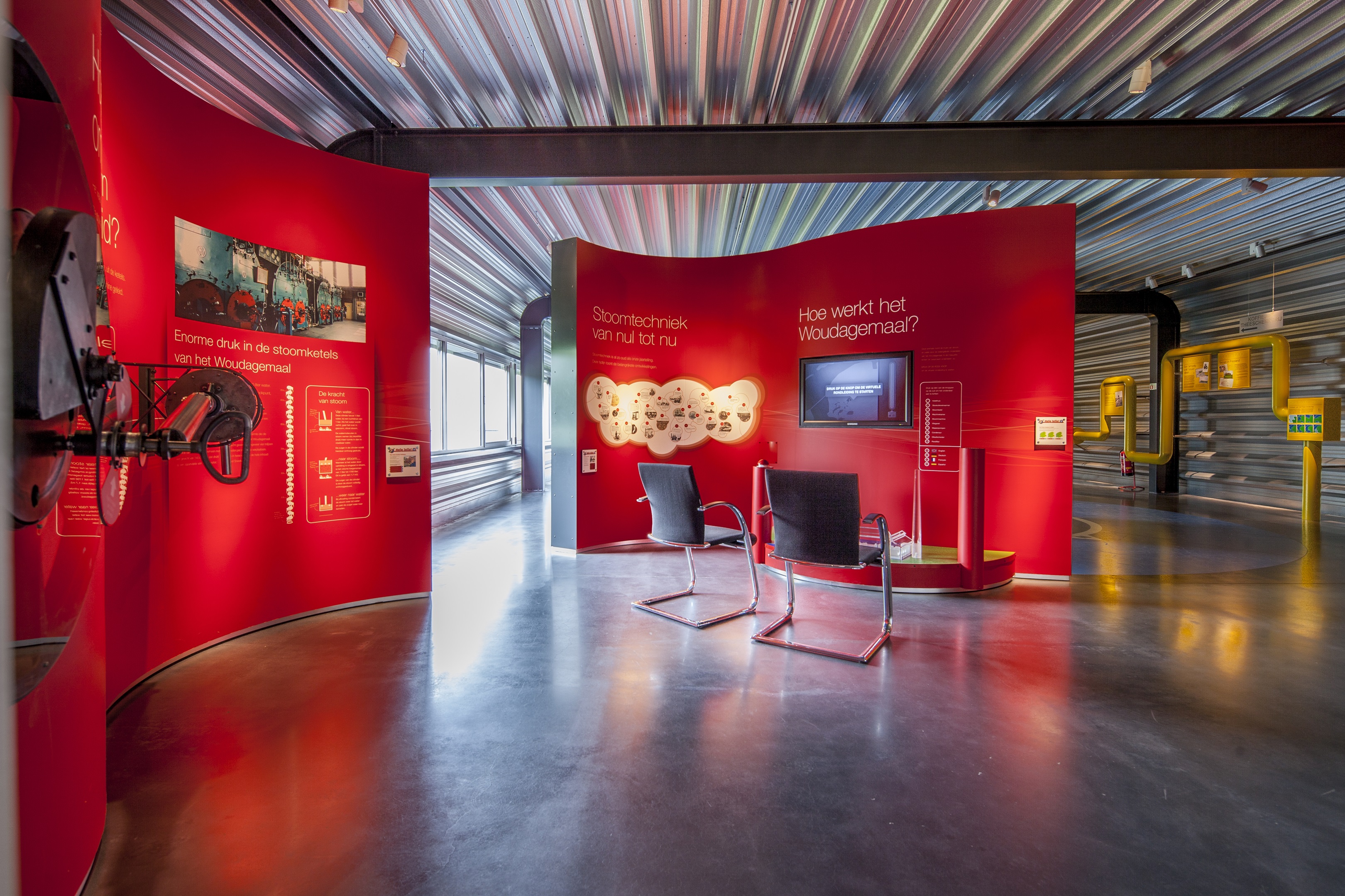 Korting entree Woudagemaal tijdens verbouwing