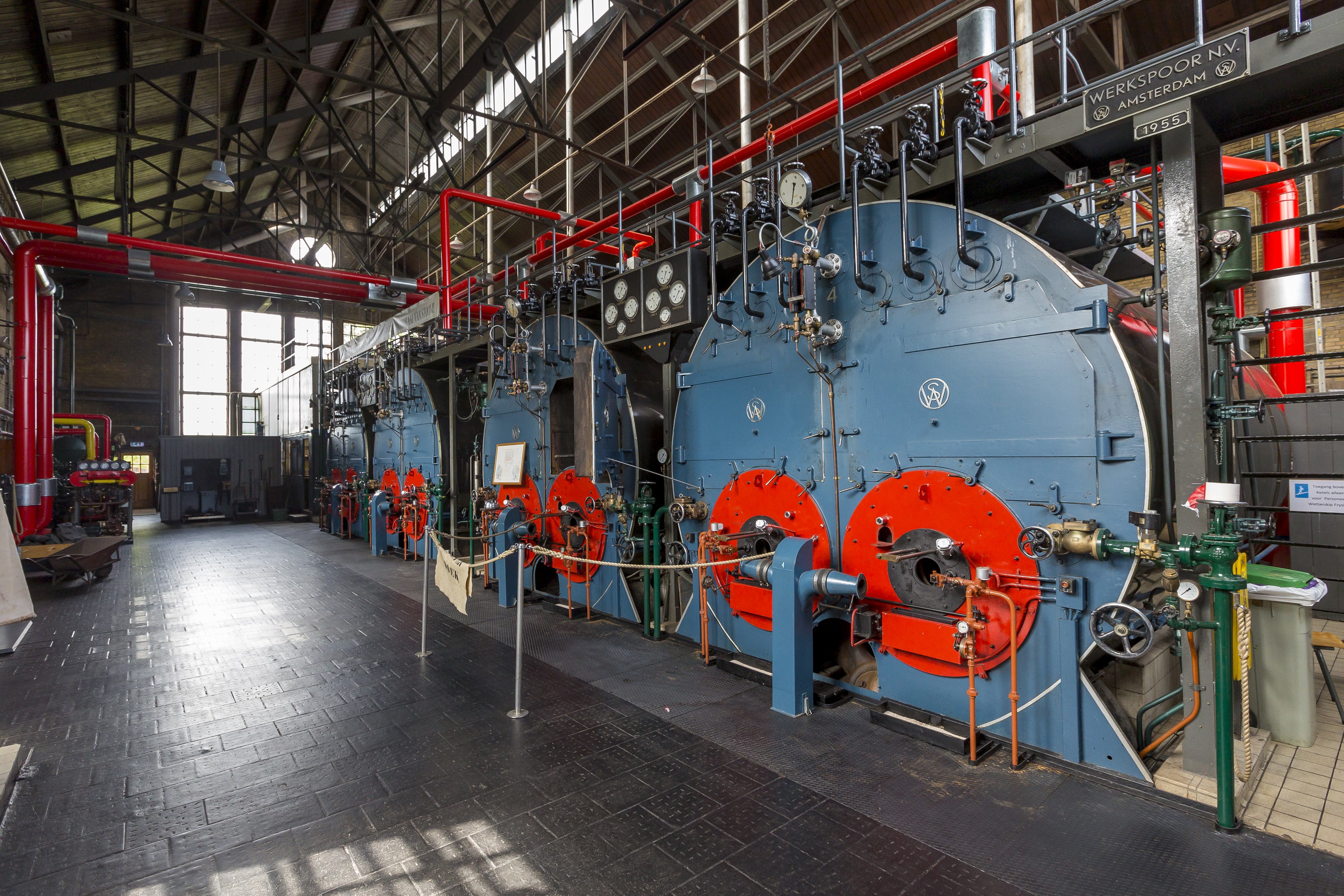 Lunchen in het polderlandschap