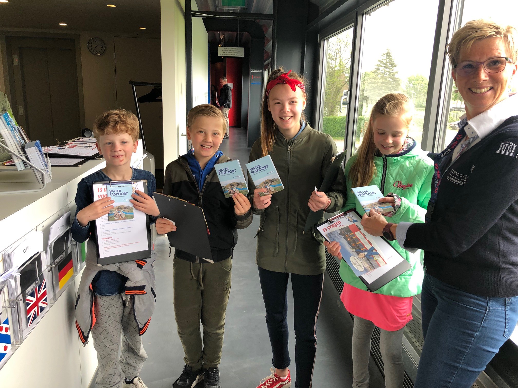 Gratis waterpaspoort bij Woudagemaal