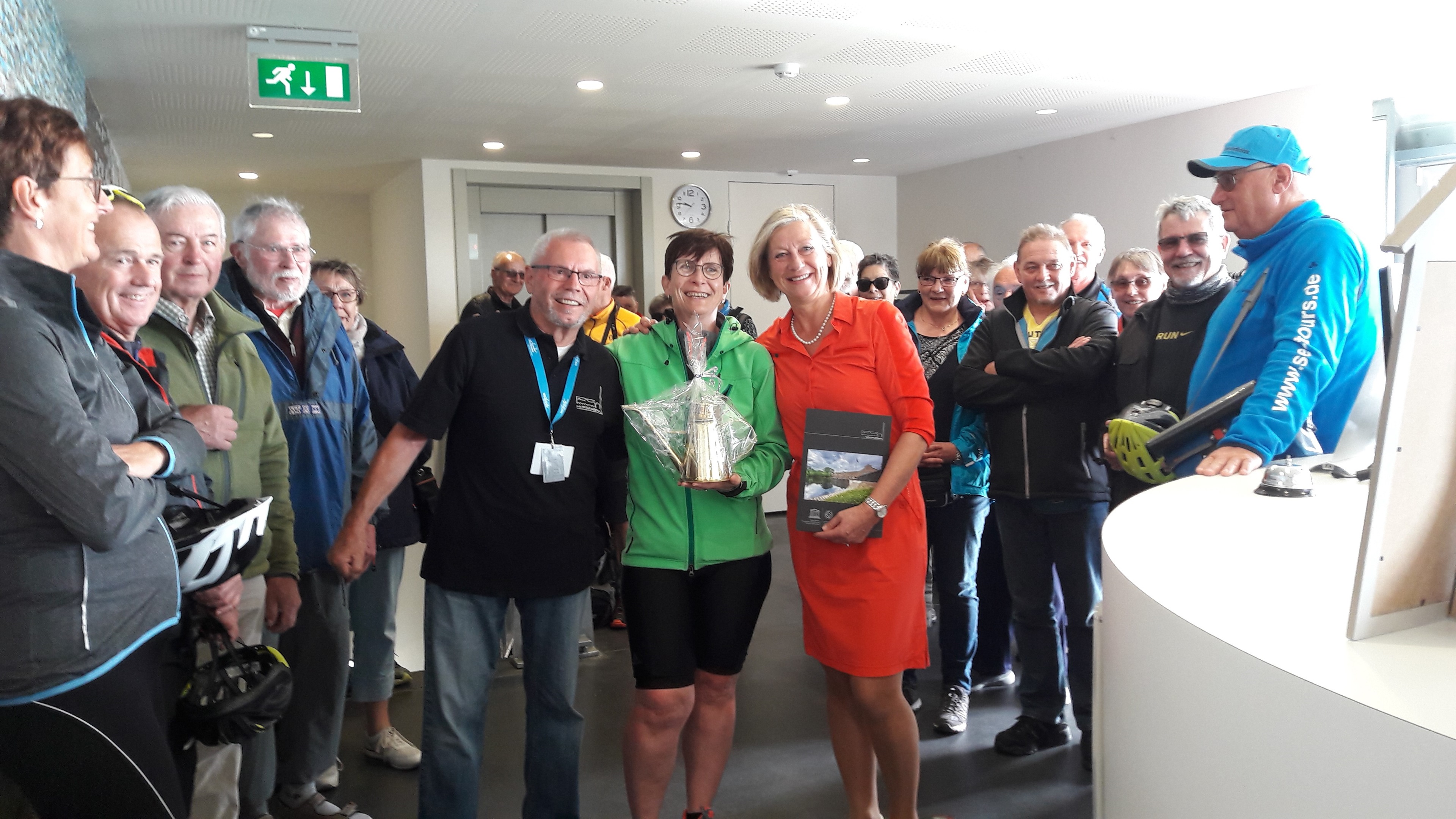 300.000 ste gast bezoekerscentrum UNESCO Werelderfgoed Woudagemaal